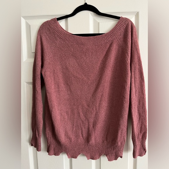 Rose Coloured Sweater - Picture 2 of 2